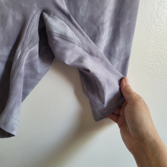 Tier Activewear, Vital Biker Short, Heather (tie dye purple),‎ Size Small - Picture 8 of 10